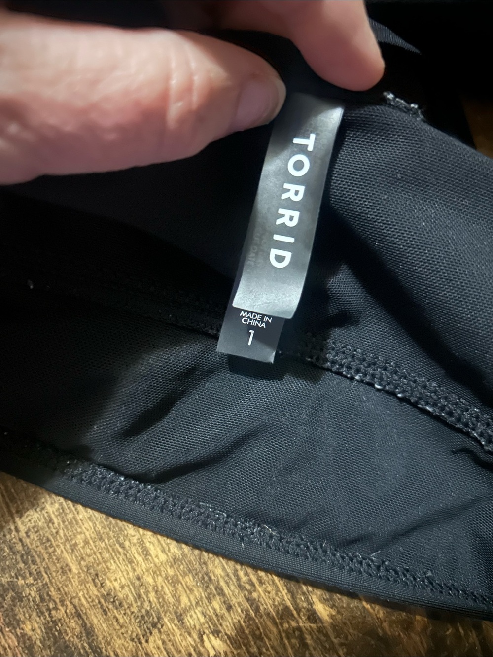 Torrid  Size 1 Back Sports Bra With Padding And Strappy Back - Picture 3 of 4